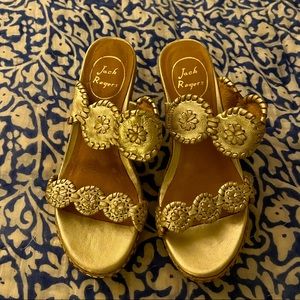 Beautiful Jack Rogers wedge heel